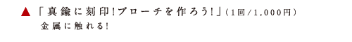 アタタカ ブローチ