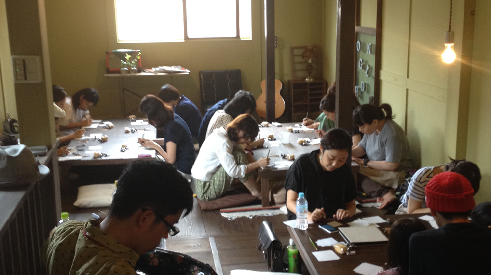 2014.8.31 ATATAKA Design WorkShop @holoholo gland